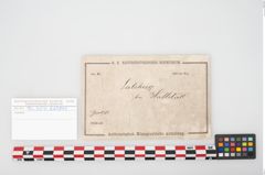 Etikett zu Eisenkonvolut (NHMW-PRAE-094301)